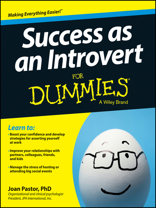 Upplýsingar um Success as an Introvert For Dummies eftir Joan Pastor - Til útláns